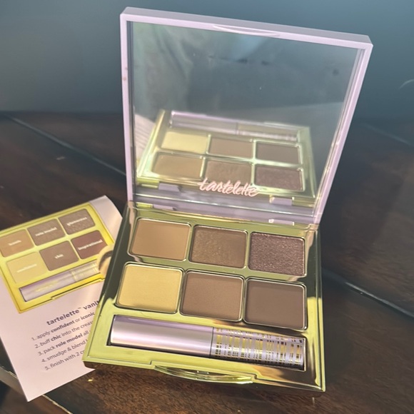 tarte Other - Tartelette Vanity Eyeshadow Palette - Neutral Earthy Tones and Shimmer Finishes